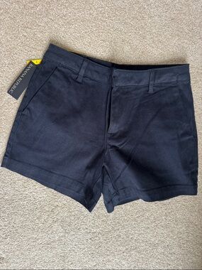 Banana Republic Navy Black Women's Tailored Shorts